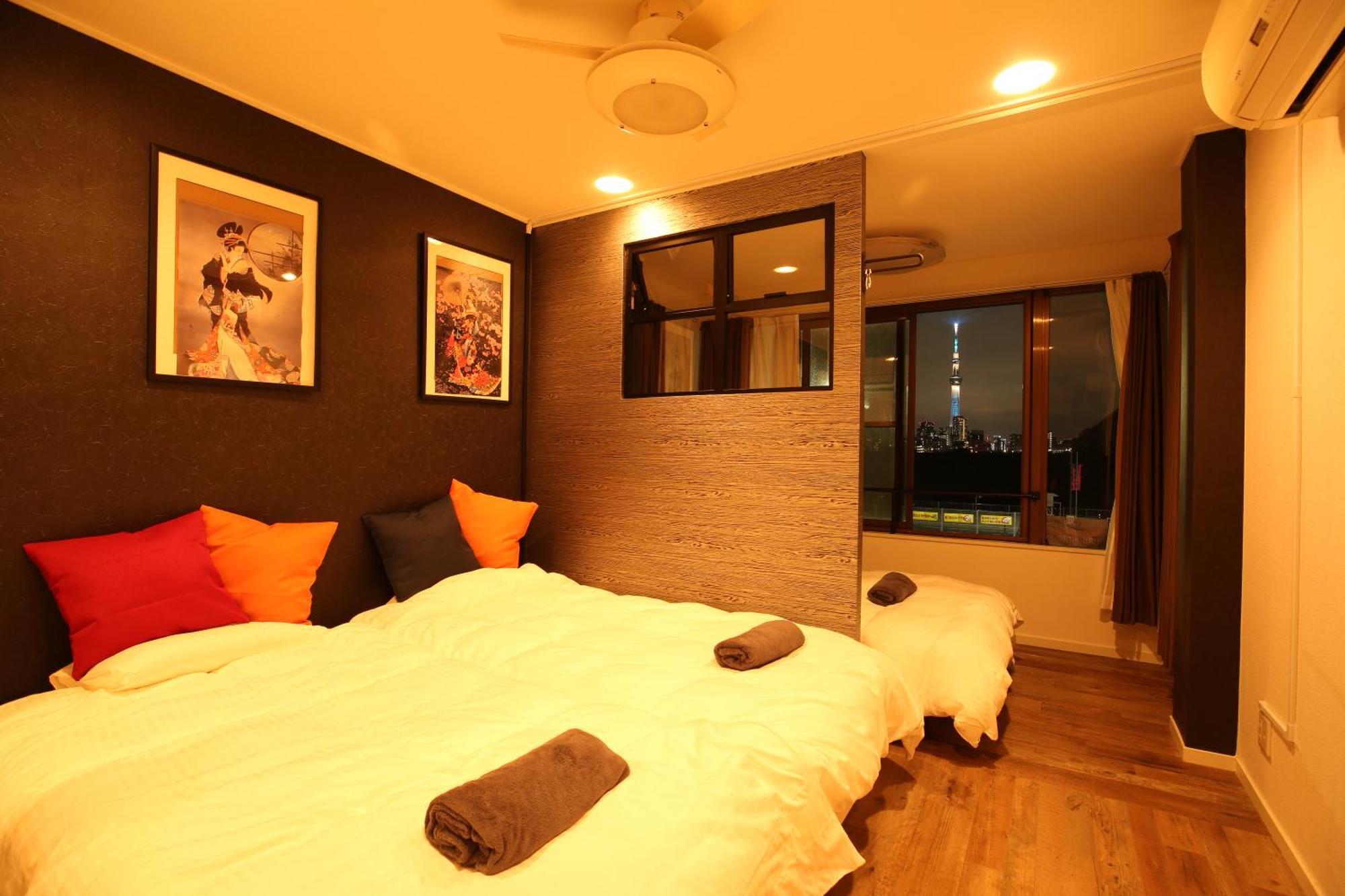 Appartement 東京スカイツリー眺望 一棟貸切 駅徒歩50秒 浅草8分 スカイツリー4分 銀座20分 Tokio