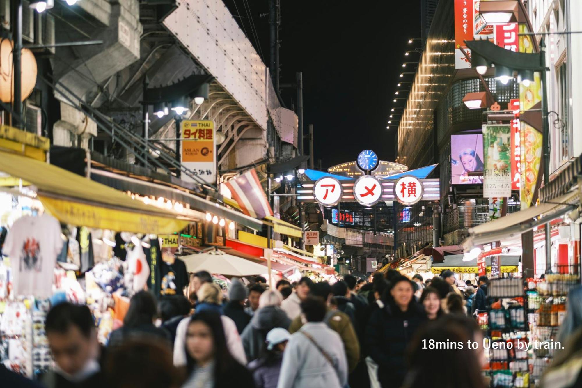 東京スカイツリー眺望 一棟貸切 駅徒歩50秒 浅草8分 スカイツリー4分 銀座20分 * Tokio